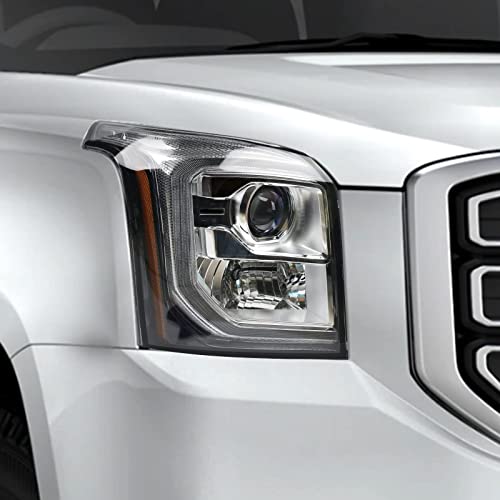 Fione - For Gmc Yukon/Yukon Xl Headlight Assembly 2015-2020 Right Passenger Side Replacement Halogen Headlamp 84155710 Gm2503409 Rh #TOP2