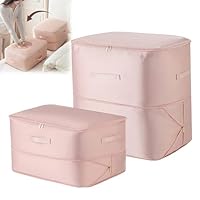 Sac De Compression Ultime Space Master, Pratique Et Efficace Poussière Sacs De Rangement Et Vêtements, Ultra Peu Encombrant Voyage Et Maison Organisateur (Grey, L+XL