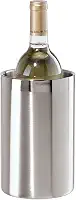 OGGI Refrigerador de vinho de parede dupla de aço inoxidável - resfriador de vinho de mesa isolado para vinho branco e champanhe, serve na maioria das garrafas de tamanho padrão