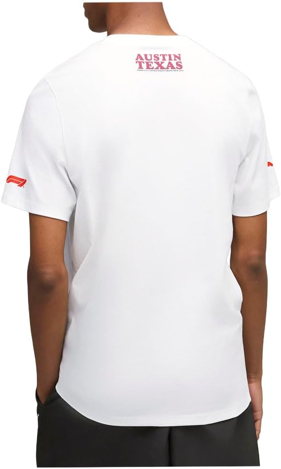 PUMA Mens Formula 1 Mexico City Tee Casual Tops Casual - Black - Image 5