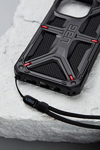 Uag Phone Wrist Strap Paracord Lanyard For Samsung Galaxy S23 Plus, Galaxy S23, Galaxy S21 Fe, Iphone 14 Pro Max/ 14 Pro/14 Plus, Google Pixel 7 Pro/7 Cases, Black #TOP2