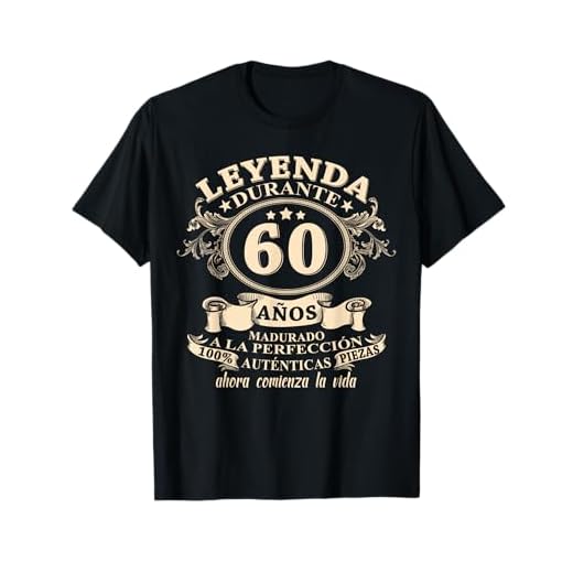Regalo Divertido 60 Cumpleaños Hombres Mujeres 60 Años Camiseta