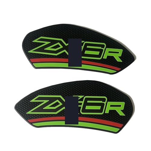Autocollants antidérapants moto Ninja ZX6R 2024 avec grips de genou en caoutchouc 3D