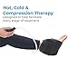 NatraCure Hot and Cold Air Compression Ankle Brace Wrap Ice Pack for Ankle Pain, Achilles Tendons, Bursitis - Compression for Ankle Swelling - Ankle Gel Wrap for Torn Ankle Ligament for Men & Women