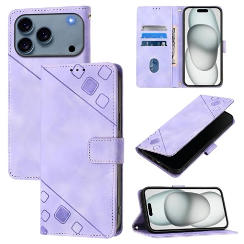 Étui iPhone 17 Pro violet à sangle : libérez vos mains lors de vos sorties en ville