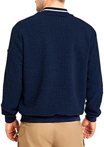 Men's Bomber Jacket, Lightweight, Casual Varsity Style