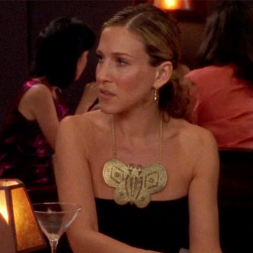 Kenneth Jay Lane Gold Butterfly Necklace #TOP2