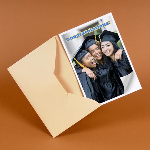 Evergreen Goods 50 Feuilles A4 Blanches Etiquettes Autocollantes Papier Pour L'impression De Photos Et D'images | Papier Stickers a Résistantes Aux éClaboussures Pour Imprimantes à Jet D'encre & Laser – vue 5