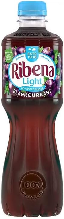 Black Currant Light Btls 12 X 500 ML