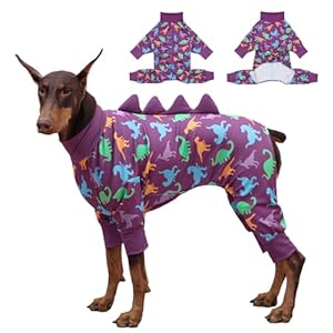 Dog Pajamas for Large Dogs, Big Dog Onesie, Big Dog Clothes, Anti Shedding, Anti Licking, Post Surgery Recovery Dog Pjs, Cotton Soft Material Stretchable Dog Pajamas U-COSP03XL Dog Pajamas for Large Dogs Big Dog Onesie Big Dog Clothes Anti Shedding Anti Licking Post Surgery Recovery Dog Pjs Cotton Soft Material Stretchable Dog Pajamas U COSP03XL
