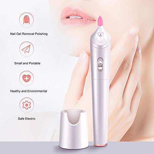 Elektrische Nagelfeile, 5 in 1 Elektrische Manik¨¹re Set Elektrische Nagelfr?ser pedik¨¹reset elektrisch Nagelpflege Set… – Bild 3