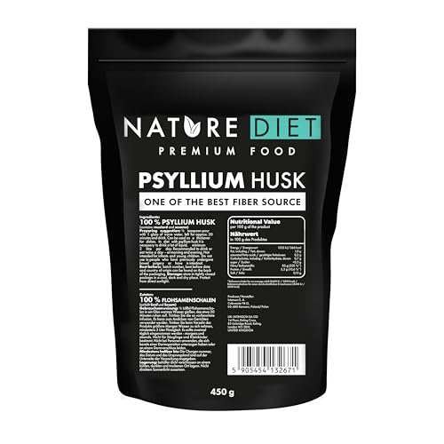 Téguments de Psyllium Blond Nature Diet 450 g