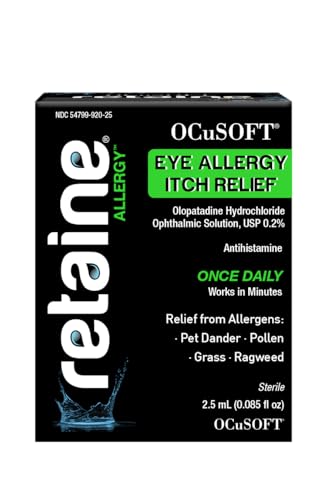 ocusoft retaine allergy eye drops 25ml