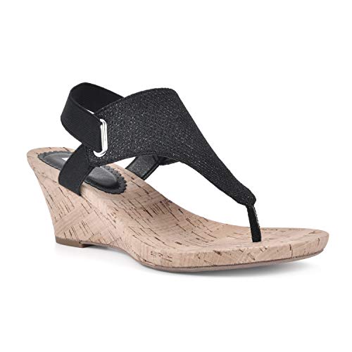 Image of WHITE MOUNTAIN Women's All Good Cork Wedge Sandal