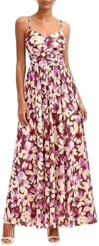 PRETTYGARDEN Women Summer Floral Maxi Dress 2026 Spring Spaghetti...