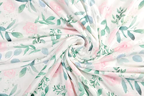 Image of Baby Mink Blanket (Pink and Green)
