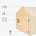 Baoblaze Wooden Cat House Easy Assembly Professional Sturdy, Premium, Practical Durability Pet Accessory Cage Habitats Cat Shelter