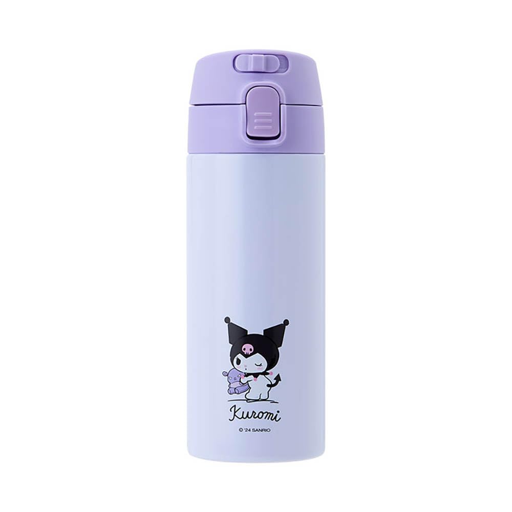 サンリオ　非売品　クロミちゃん　クリアボトル　水筒　写真たて　トレイ　など マスコット 入り ドリンク ボトル 水筒 480ml プラスチック 大人