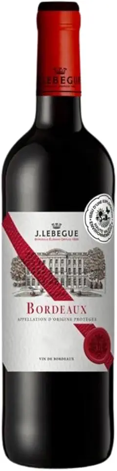Vinho Tinto Francês A. J. Lebegue Bordeaux Elegance 750ml
