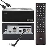 ✅ Versátil: función de grabación vía VU + kit PVR Plug & Play o disco duro externo/USB, servidor multimedia, Internet, descarga de plug-in, HbbTV y mucho más