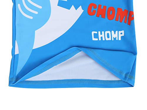 Cotrio Maiô de duas peças crianças meninos sharks rashguard camisas de natação roupa de banho com Sh