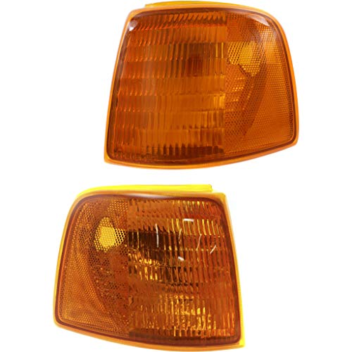 For Ford Ranger Parking/Signal Marker Light Assembly Unit 1993 94 95 96 1997 Pair Driver And Passenger Side | Fo2520118 | Fo2521116 | F37Z 13201 A #TOP16