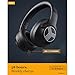TREBLAB Z2 Active Noise Cancelling Workout Headphones - Signature-HD Sound, Deep Bass, 35H Battery, Comfortable, Foldable Over Ear Bluetooth Headphones Wireless. for Gym, Sport, Travel. Mic for Calls