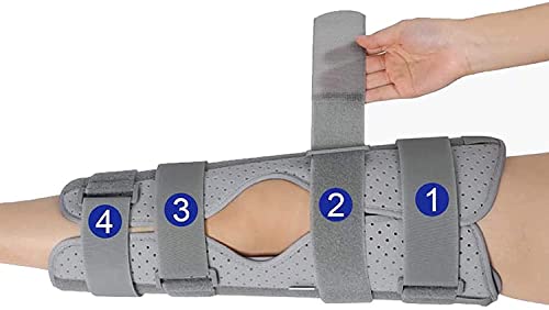 Attelle de genou intégrale respirante taille M pour convalescence post-opératoire