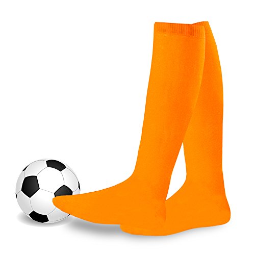 Image of Soccer Athletic Team Sports Knee High Tube Socks Softball Baseball Kids Women Men Unisex