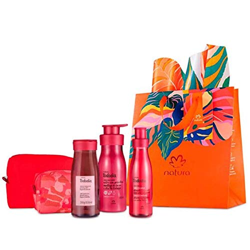 Natura - Linha Todo Dia (Cereja e Avela) - Sabonete Liquido em Gel 300 Ml - (Every Day (Cherry And Hazelnut) Collection - Gel Liquid Soap 10.14 Fl Oz)