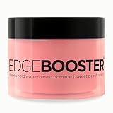 Style Factor Edge Booster Strong Hold Water-Based Pomade 3.38oz - Sweet Peach Scent