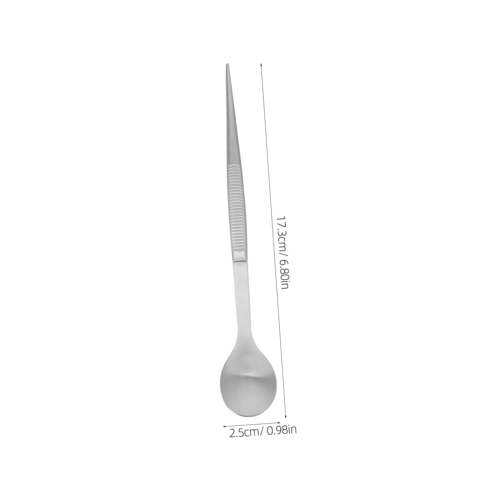 Cabilock Tasting Spoon Chef Dual Use Dessert Spoon Tongs for Soups Ice and Mixing Lightweight Dishwasher for Home