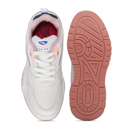 Image of ASIAN Women NANCY-01 Sneakers and Casual wear Shoes with Laces, Lightweight and Comfortable Shoes for Parties, as Well as Gym and Sports for Women & Girls with Stylish Design