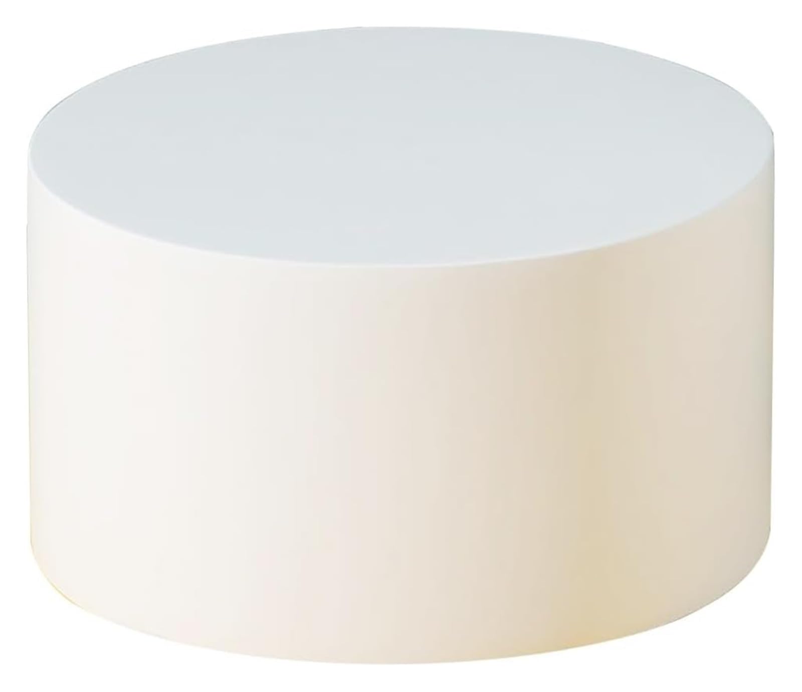 LQZAXSRDR Clear Acrylic Display Block, Acrylic Solid Polished Cylinder Display Block 7.5cm Diameter, Multiple Heights(Height 5cm)