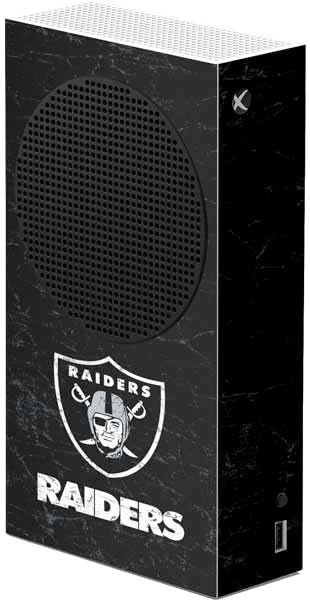 Skinit Decal Gaming Skin Compatible with Xbox Series S Console - Officially Licensed NFL Las Vegas Raiders Large Logo Design