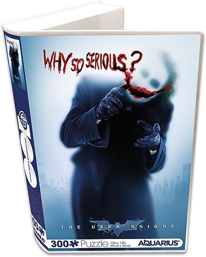 AQUARIUS The Dark Knight Movie Art Vuzzle (300 Piece Jigsaw Puzzle) - Glare Free - Precision Fit - Officially Licensed The Dark Knight Movie Merchandise & Collectibles - 8.5 x 11.5 in