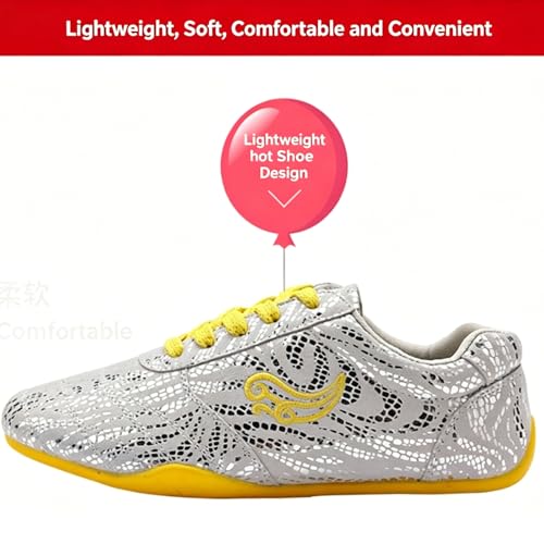 Zapatos de Taekwondo negros en talla 35EU para artes marciales y Kung Fu infantil 8