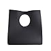 Hoxis Vintage Minimalist Style Soft Pu Leather Handbag Clutch Small Tote (Black)