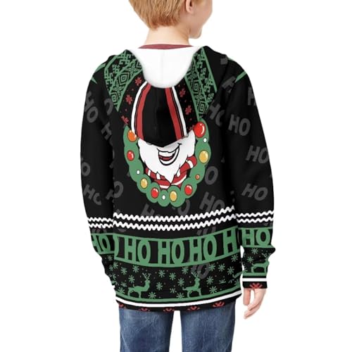 Sweatshirt with Pocket for Kids Warm Zip Up Hoddies Casual Coat Top Stretch Sweatshirt Hoddies for Boys Girls4