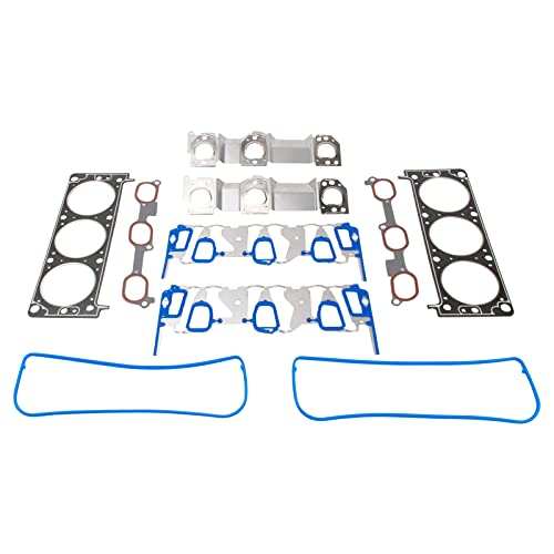 Image of TRQ Engine Cylinder Head Gasket & Bolt Set for Chevrolet Equinox Pontiac Torrent V6 3.4L