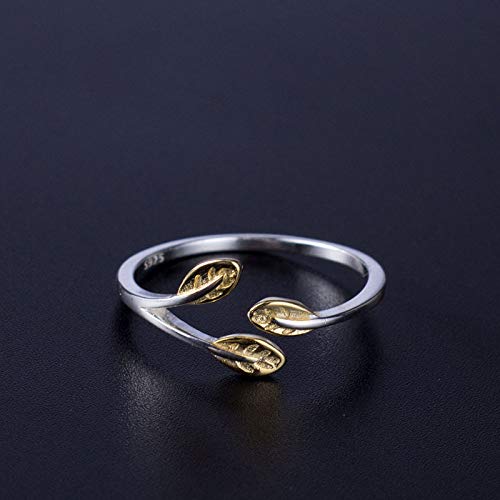 Anneaux S925 réglables chic | Bague éternité en argent de haute qualité - 3