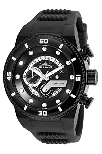 Invicta Men's 24228 S1 Rally Analog Display Quartz Black Watch