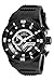 Invicta Men's S1 Rally Stainless Steel Quartz Watch with Silicone Strap, Black, 30 (Model: 24228)