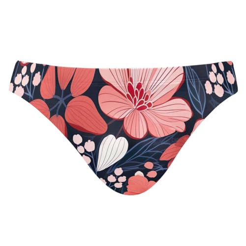 Amazon.com: KFBE Men's Briefs Sexy Flowers Floral Red Pink Bikini