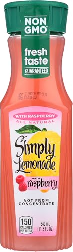 Simply Lemonade With Raspberry, 11.5 Fz