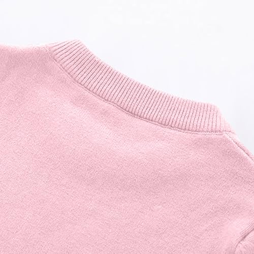 Sweaters for Girls Fashion Oversized Long Sleeve Pullover Chunky Knit Sweater Crewneck Cute Tops School Kids Clothes4