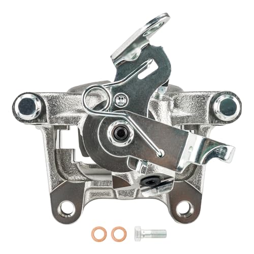 Image of PHILTOP Rear Right Brake Caliper 19-B7273 Compatible with 2015-2022 Volkswagen Passat, 2015-2021 Volkswagen Golf, 2015-2019 Volkswagen Golf SportWagen, 2017-2018 Volkswagen GTI