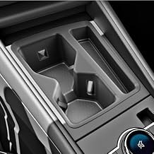 SKTU for 2025 2026 VW Tiguan Accessories Cup Holder for 2025 2026 Volkswagen Tiguan S/SE/SE R-Line Black/SEL R-Line Central Control Cup Holder VW Tiguan 2025 2026 Accessories Durable Cup Pad
