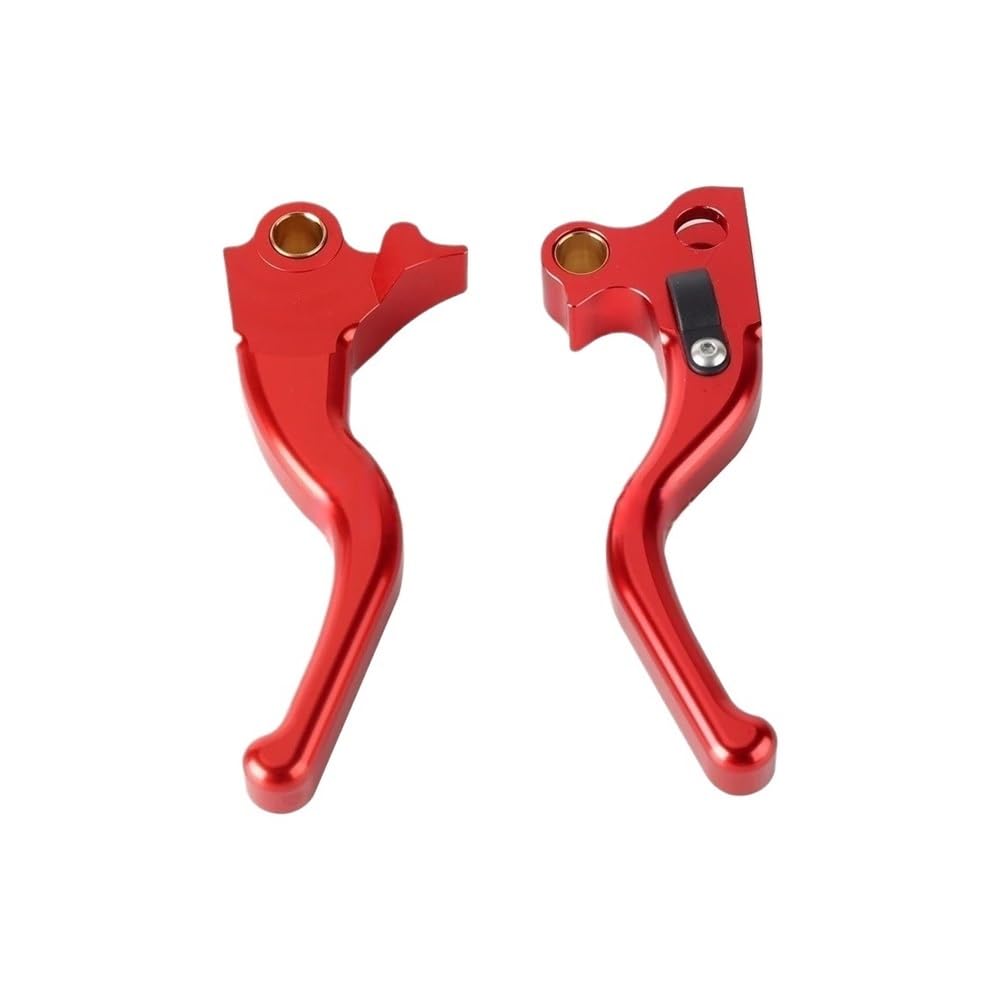 Wghposqtj 3-F Red Hand Brake Clutch Levers For Softail Fxstsb Fxs Fxsb Flstse Flst Fxst Fxsts Flstc Flstn Motorcycle Left Right Brake Lever Handlebar Clutch Levers