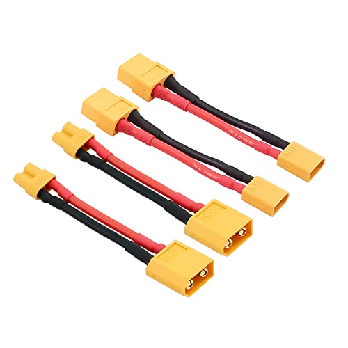 Adaptadores de Conector RC XT60 a XT30, 4 piezas miniatura 1